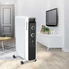 Обогреватель масляный ROYAL CLIMA ROR-PR9-2000M, 2000 Вт, 9 секций, белый - фото 7