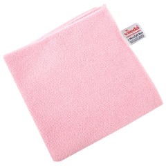 Салфетки VILEDA PROFESSIONAL "МикроТафф Бейс" КОМПЛЕКТ 5 шт., микрофибра, красный, 36х36 см, 174178 - фото 2