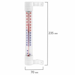 Термометр оконный, "ПРЕСТИЖ", диапазон измерения: от -60 до +60 °C, ПТЗ, ТБ-216 Термометр оконный, "ПРЕСТИЖ", диапазон измерения: от -60 до +60 °C, ПТЗ, ТБ-216 - фото 5