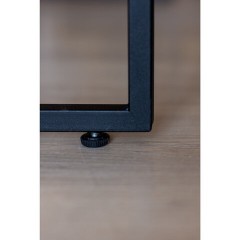 Стол BRABIX "SMART CD-019", 1180х600х770 мм, ЛОФТ, металл/ЛДСП бунратти, каркас черный, 641948 - фото 2