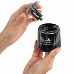 Точилка электрическая BRAUBERG DOUBLE BLADE BLACK, двойное лезвие, питание от 2 батареек АА, 271336 Точилка электрическая BRAUBERG DOUBLE BLADE BLACK, двойное лезвие, питание от 2 батареек АА, 271336 - фото 7
