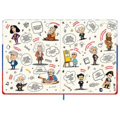 Дневник 1-11 класс 48 л., твердый, BRAUBERG, матовая ламинация, резинка, закладка-ляссе, с подсказом, "Герб", 107238 - фото 6