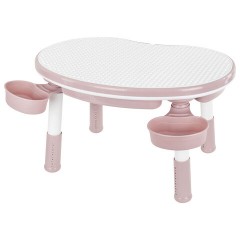 Стол детский трансформер 3 в 1 BRABIX KIDS CT-001, растущий, 2-8 лет, пластик, розовый, 533289 - фото 8