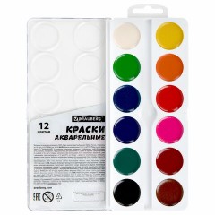 Краски акварельные BRAUBERG 12 цветов "Футбол", медовые, круглые кюветы, 192565 Краски акварельные BRAUBERG 12 цветов "Футбол", медовые, круглые кюветы, 192565 - фото 3