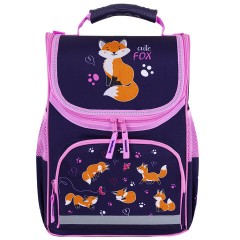 Ранец ПИФАГОР BASIC, 1 отделение, 3 кармана, эргономичная спинка, "Playing foxes", 35х28х18 см, 273136 Ранец ПИФАГОР BASIC, 1 отделение, 3 кармана, эргономичная спинка, "Playing foxes", 35х28х18 см, 273136 - фото 2