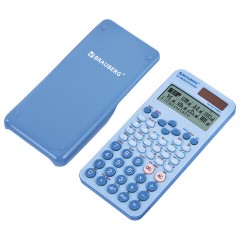 Калькулятор инженерный BRAUBERG SC-991ES-PLUS-BU (164х80 мм), 552 функции, 10+2 разряда, ГОЛУБОЙ, 272653 - фото 7