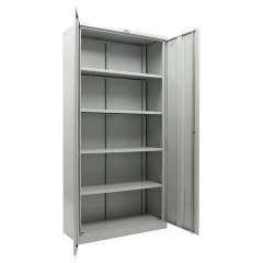 Шкаф металлический офисный ПРАКТИК "M-18", 1830х915х370 мм, 43 кг, разборный, S20499398002 - фото 5