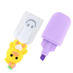 Набор текстовыделителей с топперами 6 ЦВЕТОВ ПАСТЕЛЬ, "НЕЖНЫЕ ЦЫПЛЯТА", линия 1-4мм, FUNSTER (ФАНСТЕР), 152653 - фото 3