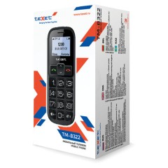 Телефон мобильный TEXET TM-B322, 2 SIM, 1,44", microSD, FM, MP3, фонарик, SOS, черный, 127347 - фото 8