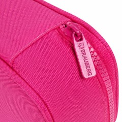 Пенал-косметичка BRAUBERG, 1 отделение, органайзер, полиэстер, 22х11,5x6 см, розовый, 272310 Пенал-косметичка BRAUBERG, 1 отделение, органайзер, полиэстер, 22х11,5x6 см, розовый, 272310 - фото 4