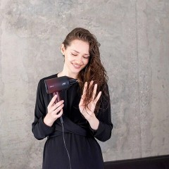 Фен SCARLETT SC-HD70I38, 2000 Вт, 2 скорости, 3 температурных режима, ионизация, черный/бордовый Фен SCARLETT SC-HD70I38, 2000 Вт, 2 скорости, 3 температурных режима, ионизация, черный/бордовый - фото 8