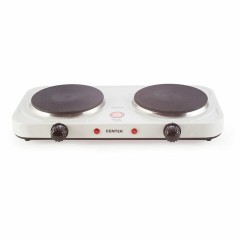 Настольная электрическая плита CENTEK CT-1507, 2000 Вт, 2 конфорки, 5 режимов нагрева, белая Настольная электрическая плита CENTEK CT-1507, 2000 Вт, 2 конфорки, 5 режимов нагрева, белая - фото 3