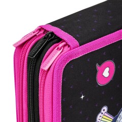 Пенал BRAUBERG, 3 отделения, полиэстер, 21х14 см, "Space sweets", 272332 Пенал BRAUBERG, 3 отделения, полиэстер, 21х14 см, "Space sweets", 272332 - фото 4