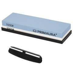 Точильный камень водный, 1000/3000 грит, с фиксатором угла заточки, PRIMAURA (ПРИМАУРА), 701627 - фото 2