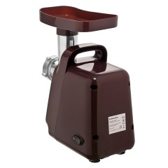 Мясорубка BRAYER BR1601, 1300 Вт, производительность 1,5 кг/мин, металлический шнек, реверс, пластик, коричневая/серебро Мясорубка BRAYER BR1601, 1300 Вт, производительность 1,5 кг/мин, металлический шнек, реверс, пластик, коричневая/серебро - фото 3