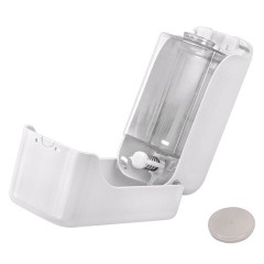 Дозатор для жидкого мыла LAIMA PROFESSIONAL PREMIUM, НАЛИВНОЙ, 1 л, белый, ABS-пластик, 609509 - фото 7