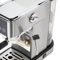 Кофеварка рожковая SONNEN CM-2033, ручной капучинатор, сенсор, 1 л, 1350 Вт, 19 бар, 457883 - фото 7