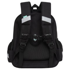 Ранец GRIZZLY анатомическая спинка, c брелоком, для девочек, "I'M HERE", 36х28х20 см, RAz-586-6/1 - фото 3
