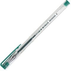 Ручка гелевая STAFF "Basic" GP-789, ЗЕЛЕНАЯ, корпус прозрачный, хромированные детали, узел 0,5 мм, линия письма 0,35 мм, 142791 Ручка гелевая STAFF "Basic" GP-789, ЗЕЛЕНАЯ, корпус прозрачный, хромированные детали, узел 0,5 мм, линия письма 0,35 мм, 142791 - фото 3