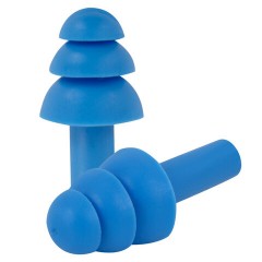 Беруши многоразовые термопластэластомерные без шнурка, 1 пара в контейнере, SNR 32 дБ, RABBITEX (РАББИТЕКС), 671316 - фото 2