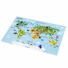 Настольное покрытие ЮНЛАНДИЯ, А3+, пластик, 46x33 см, "Map", 272370 Настольное покрытие ЮНЛАНДИЯ, А3+, пластик, 46x33 см, "Map", 272370 - фото 2
