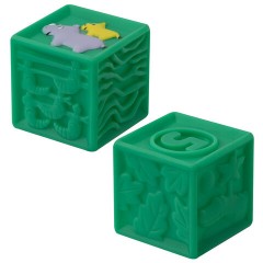 Тактильные кубики, сенсорные игрушки развивающие, ЭКО, 9 штук, BAMBOX BABY (БАМБОКС БЭБИ), 665908 - фото 8