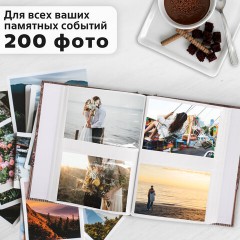 Фотоальбом BRAUBERG на 200 фотографий 10х15 см, твердая обложка, "Семья", бокс, красно-коричневый, 390673 Фотоальбом BRAUBERG на 200 фотографий 10х15 см, твердая обложка, "Семья", бокс, красно-коричневый, 390673 - фото 19