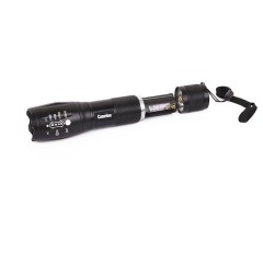 Фонарь CAMELION XML-T6, ЯРКИЙ, ZOOM, 5 режимов, питание 3xAAА или 18650 (не в комплекте), LED51530 Фонарь CAMELION XML-T6, ЯРКИЙ, ZOOM, 5 режимов, питание 3xAAА или 18650 (не в комплекте), LED51530 - фото 2