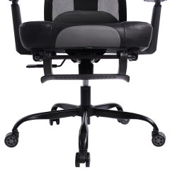 Кресло BRABIX PREMIUM "Venom GM-530", подножка, синхромеханизм, экокожа/сетка, черное/серое, 532951 Кресло BRABIX PREMIUM "Venom GM-530", подножка, синхромеханизм, экокожа/сетка, черное/серое, 532951 - фото 6