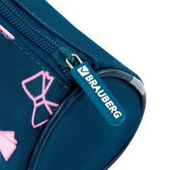 Пенал мягкий BRAUBERG, 3 отделения, нейлон, 21х7х7 см, "Elegant bow", 273581 Пенал мягкий BRAUBERG, 3 отделения, нейлон, 21х7х7 см, "Elegant bow", 273581 - фото 4