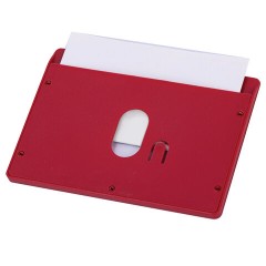 Бейдж горизонтальный (54х90 мм) АССОРТИ, голубой, красный, салатовый, оранжевый, BRAUBERG ULTRA COLOR, 238822 - фото 5