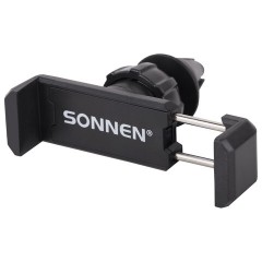 Держатель для телефона в авто на решетку вентиляции SONNEN, зажим до 85 мм, вращение 360°, 354922 Держатель для телефона в авто на решетку вентиляции SONNEN, зажим до 85 мм, вращение 360°, 354922 - фото 3