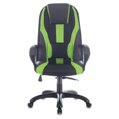 Кресло компьютерное BRABIX PREMIUM "Rapid GM-102", экокожа/ткань, черное/зеленое, 532419, GM-102_532419 Кресло компьютерное BRABIX PREMIUM "Rapid GM-102", экокожа/ткань, черное/зеленое, 532419, GM-102_532419 - фото 5