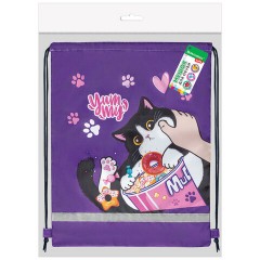 Мешок для обуви BRAUBERG KIDS, светоотражающая полоса, 46х36 см, "Sweet cheeks", 272390 Мешок для обуви BRAUBERG KIDS, светоотражающая полоса, 46х36 см, "Sweet cheeks", 272390 - фото 6