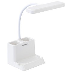 Настольная лампа / светильник беспроводная SONNEN PT-302, органайзер, USB, LED, 3 Вт, 3 режима, 238783 - фото 3