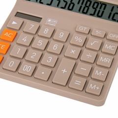 Калькулятор настольный BRAUBERG DIGITAL-12-BG (151х152 мм), 12 разрядов, двойное питание, БЕЖЕВЫЙ, 272970 Калькулятор настольный BRAUBERG DIGITAL-12-BG (151х152 мм), 12 разрядов, двойное питание, БЕЖЕВЫЙ, 272970 - фото 7