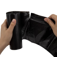 Мешки для мусора 60 л, черные, в рулоне 50 штук, ПНД 9 мкм, 58x68 см, серия Classic, BOOMHOUSE (БУМХАУС), 702661 - фото 5