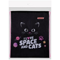 Мешок для обуви ПИФАГОР, 1 отделение, 42х34 см, "Dark kitten", 273419 Мешок для обуви ПИФАГОР, 1 отделение, 42х34 см, "Dark kitten", 273419 - фото 5