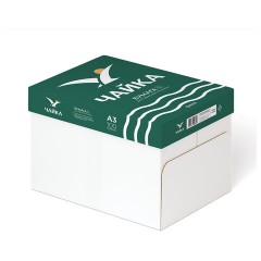 Бумага офисная БОЛЬШОГО ФОРМАТА (297х420), А3, 80 г/м2, 500 л., марка С, ЧАЙКА, Россия, 143% (CIE) - фото 4