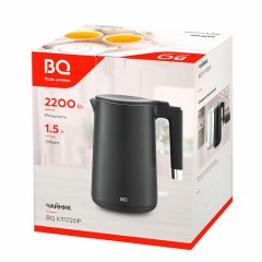 Чайник электрический с двойными стенками BQ (БИ-КЬЮ) KT1720P, 1,5 л, 2200 Вт, черный, 86198281 Чайник электрический с двойными стенками BQ (БИ-КЬЮ) KT1720P, 1,5 л, 2200 Вт, черный, 86198281 - фото 6