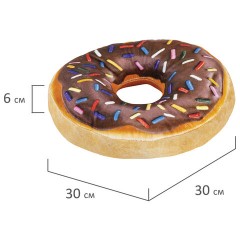 Игрушка мягкая "ПОНЧИК", ткань вельбоа, 30х30 см, ассорти, 2 вида WOOZOO (ВУЗУ), 666982 - фото 4