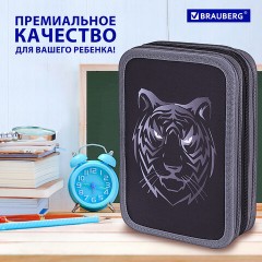 Пенал BRAUBERG, 3 отделения, полиэстер, 21х14 см, "Tiger", 271551 Пенал BRAUBERG, 3 отделения, полиэстер, 21х14 см, "Tiger", 271551 - фото 13