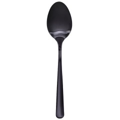 Ложки столовые BLACK, НАБОР 2 шт., на подвесе, нержавеющая сталь, черные, WEGLA (ВЕГЛА), 702272 - фото 5