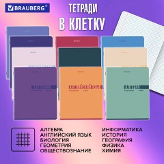Тетради предметные, КОМПЛЕКТ 12 ПРЕДМЕТОВ, 48 л., обложка картон, BRAUBERG "VIBE", 405163 Тетради предметные, КОМПЛЕКТ 12 ПРЕДМЕТОВ, 48 л., обложка картон, BRAUBERG "VIBE", 405163 - фото 19