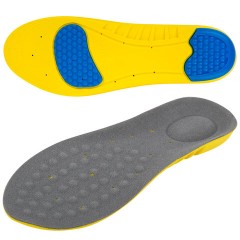 Стельки для обуви с ПЯТОЧНЫМ АМОРТИЗАТОРОМ, материал PU PRO, размер RU 41-44 / EU 42-45, с линиями выреза, SHEGRA (ШЕГРА), 700770 - фото 4