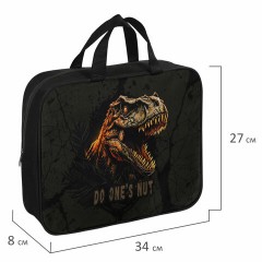 Папка на молнии с ручками BRAUBERG А4, 1 отделение, полиэстер, 80 мм, "Dino attack", 272179 Папка на молнии с ручками BRAUBERG А4, 1 отделение, полиэстер, 80 мм, "Dino attack", 272179 - фото 7