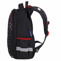 Ранец BRAUBERG LUMINOUS, 2 отделения, с брелоком, "Danger", СВЕТЯЩИЙСЯ РИСУНОК, 38х29х16 см, 272069 Ранец BRAUBERG LUMINOUS, 2 отделения, с брелоком, "Danger", СВЕТЯЩИЙСЯ РИСУНОК, 38х29х16 см, 272069 - фото 4