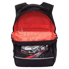 Рюкзак GRIZZLY школьный, анатомическая спинка, 2 отделения, для мальчиков, "YOUR ROUTE", 25х40х22 см, RB-550-1/2 - фото 2