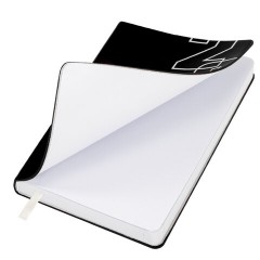 Ежедневник датированный 2027, А5, 138х213 мм, BRAUBERG "Bloom", под кожу, гибкий, черный, 117885 - фото 5