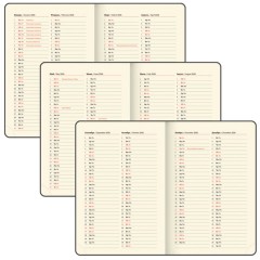 Ежедневник датированный 2026, А5, 145х213 мм, BRAUBERG "Jacket", под кожу, клапан, держатель, серый, 117403 - фото 8